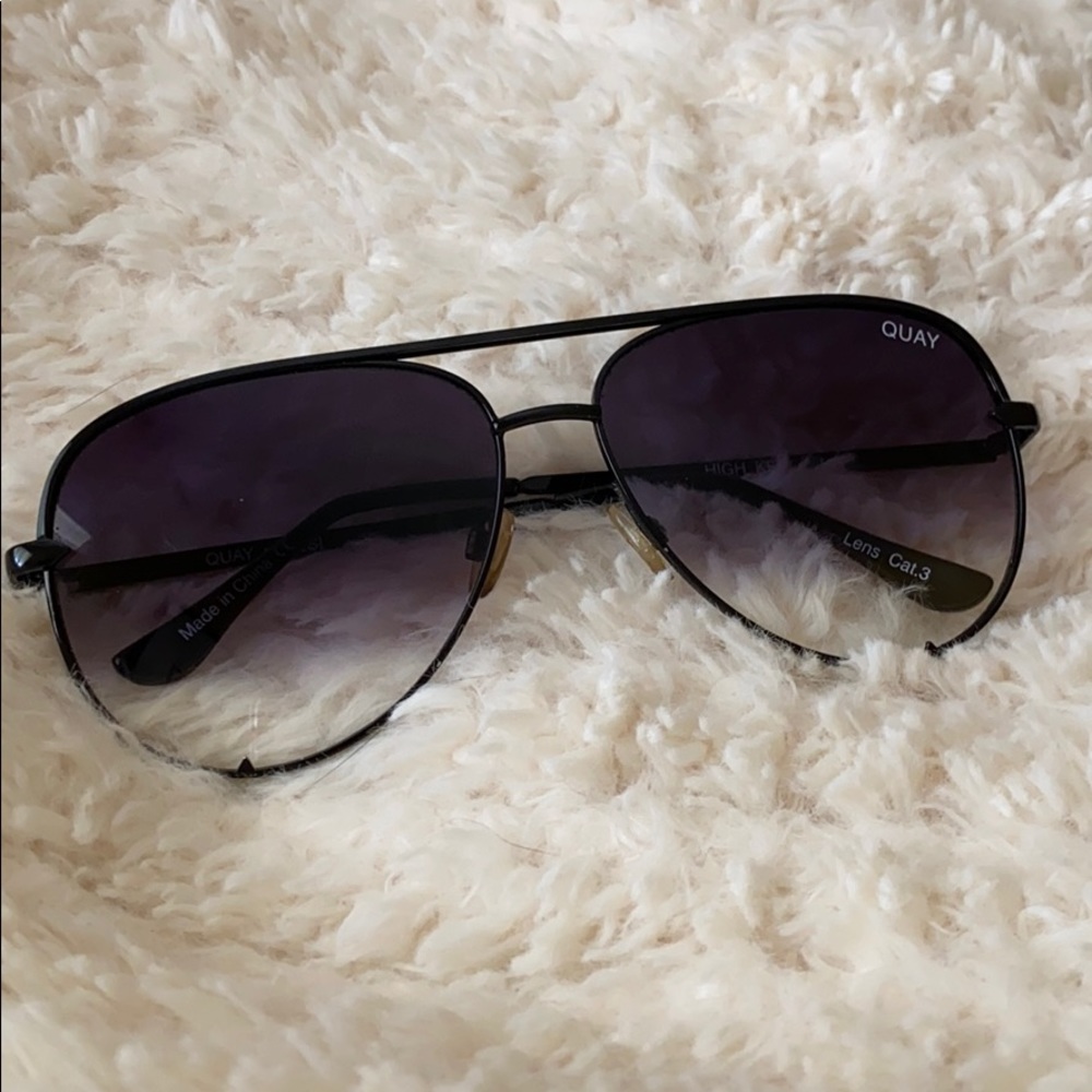 Quay Australia Black Sunglasses